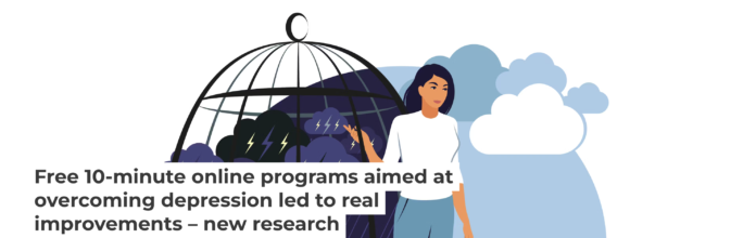 Free short, easily accessible programs could allow many more people to access mental health treatments. Elena Kalinicheva/iStock via Getty Images Plus